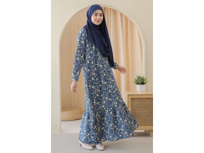 ALARA Dress in Prussian Blue