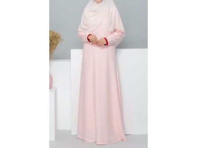 Dayana Dress in Pink Peach