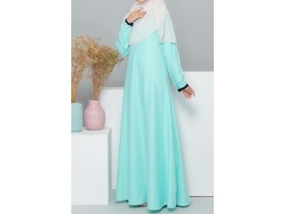 Dayana Dress in Turquoise