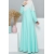 Dayana Dress in Turquoise